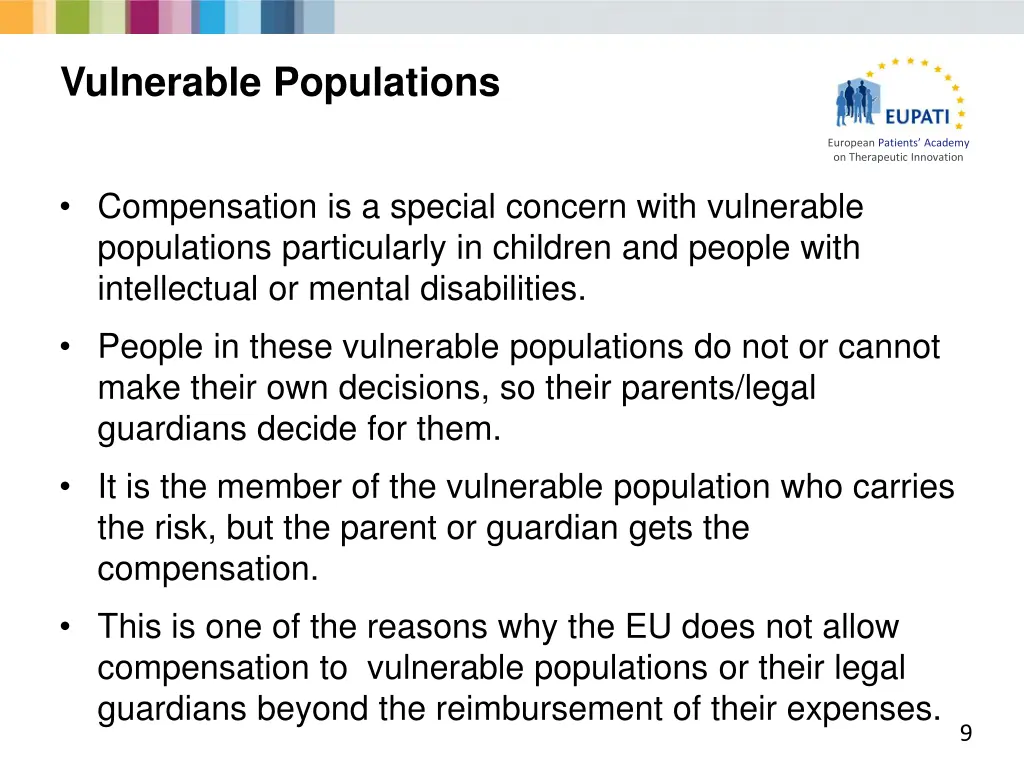 vulnerable populations