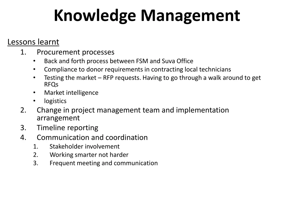 knowledge management 2