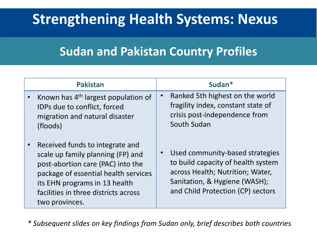 strengthening health systems nexus 2