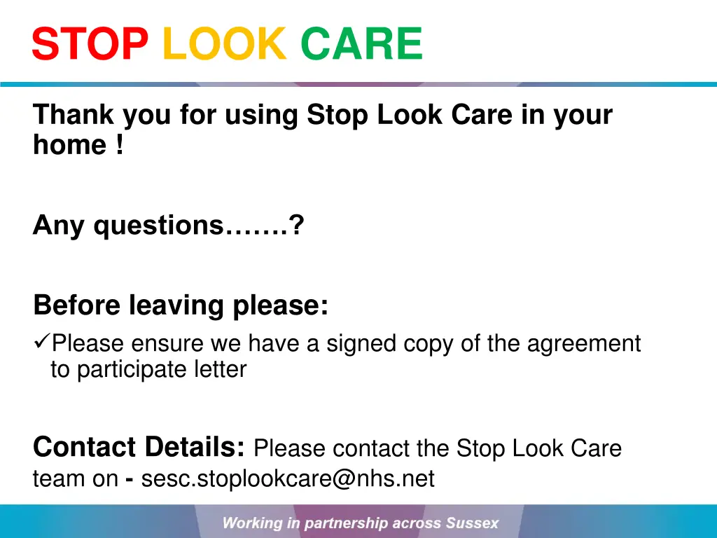 stop look care 3