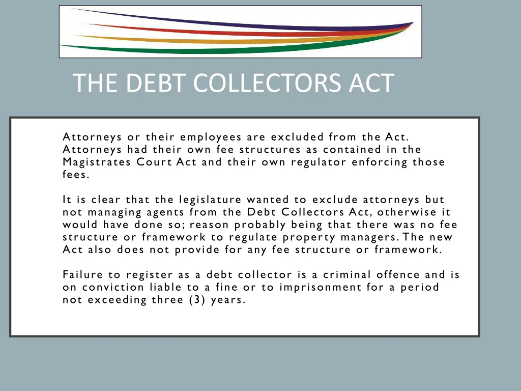 the debt collectors act 1