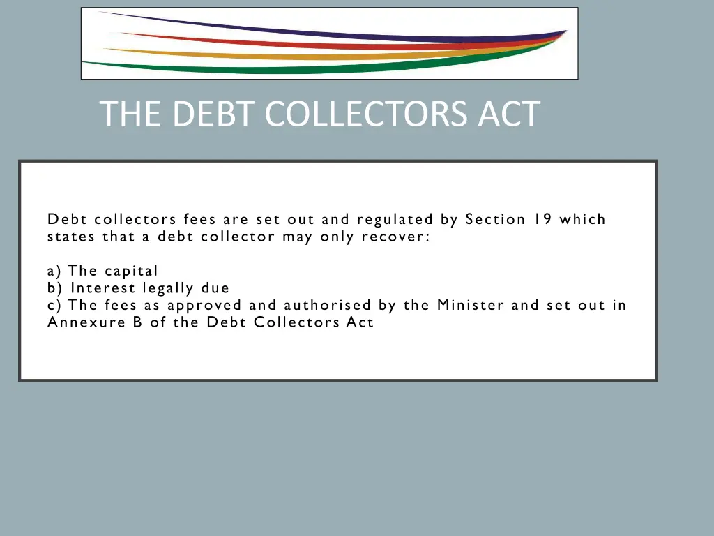 the debt collectors act 2