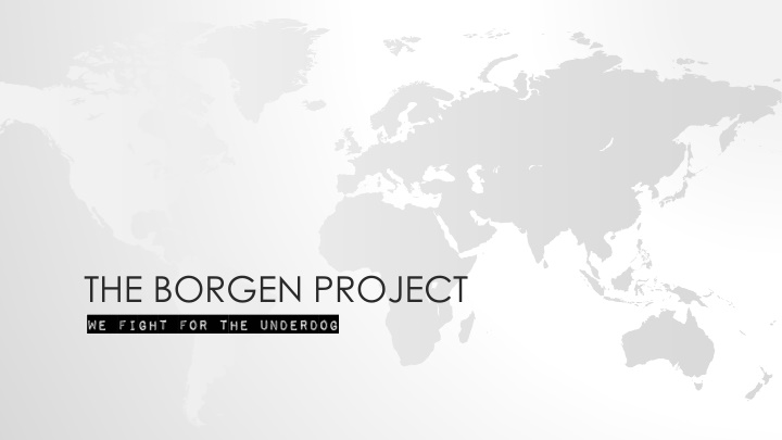 the borgen project