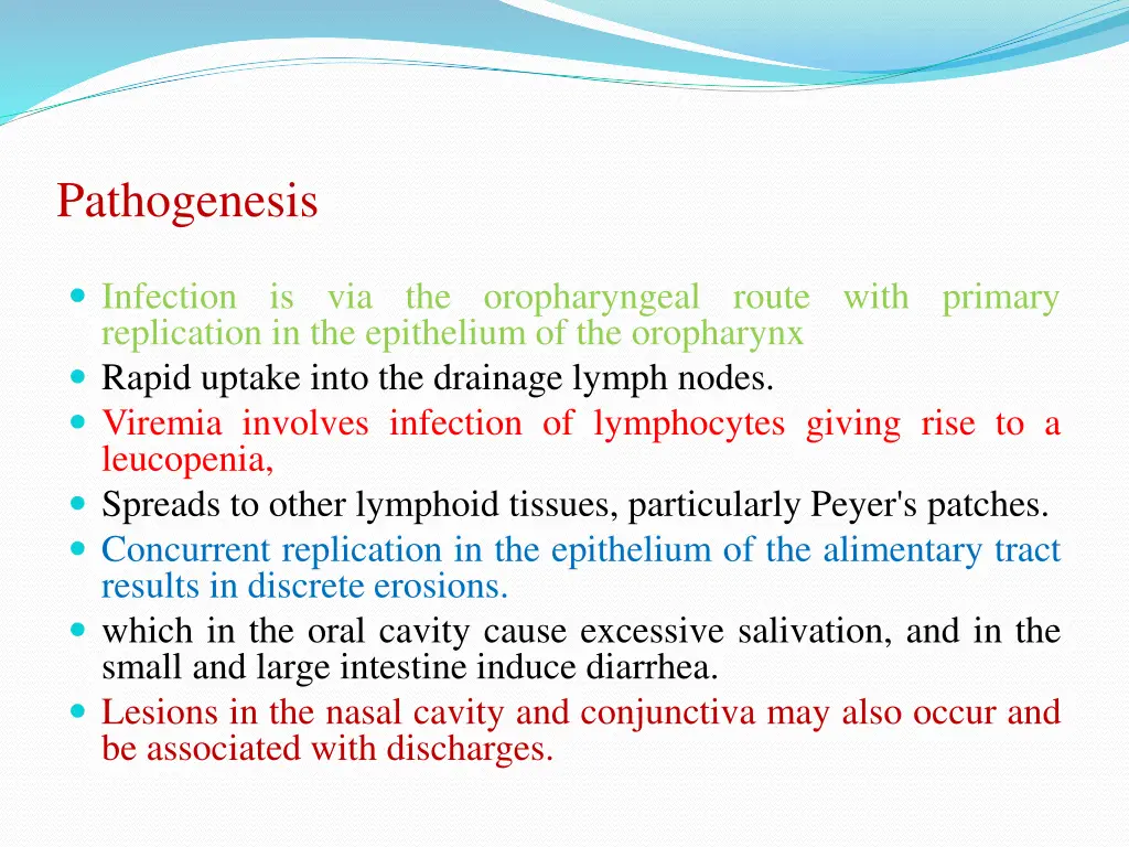 pathogenesis