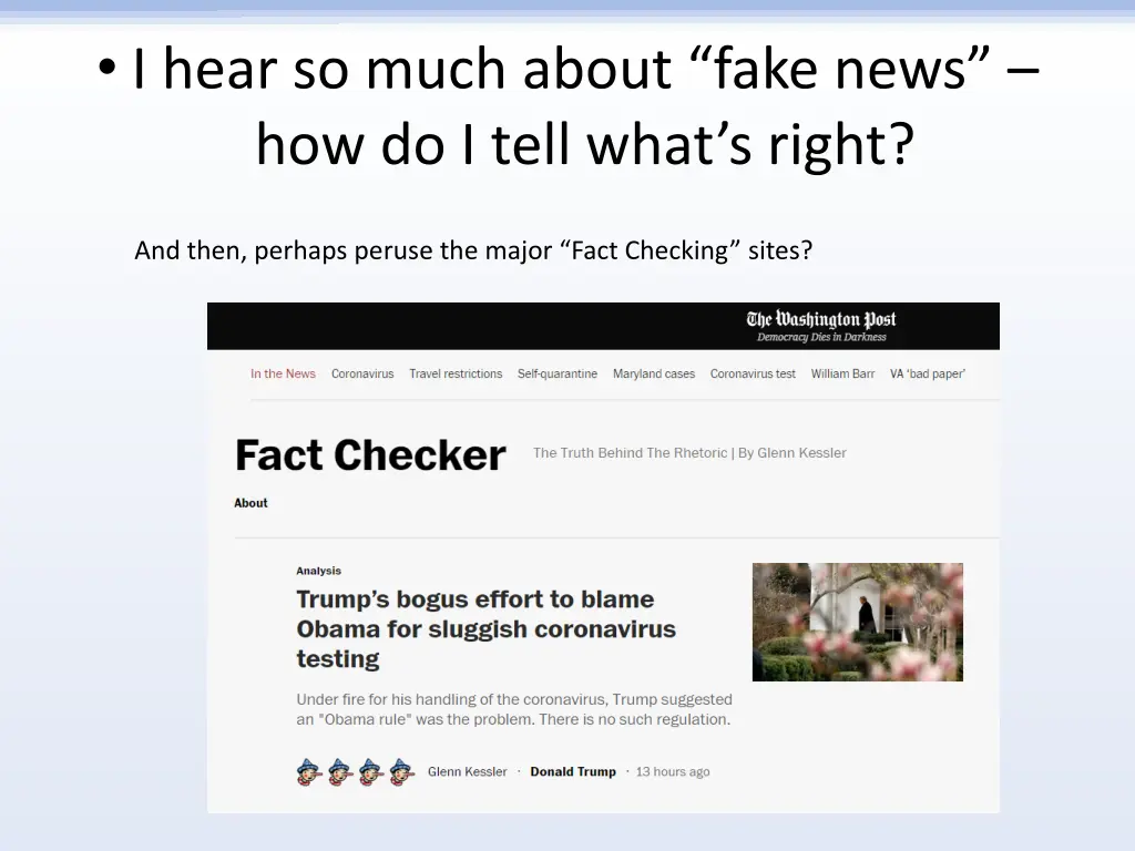 i hear so much about fake news how do i tell what 4