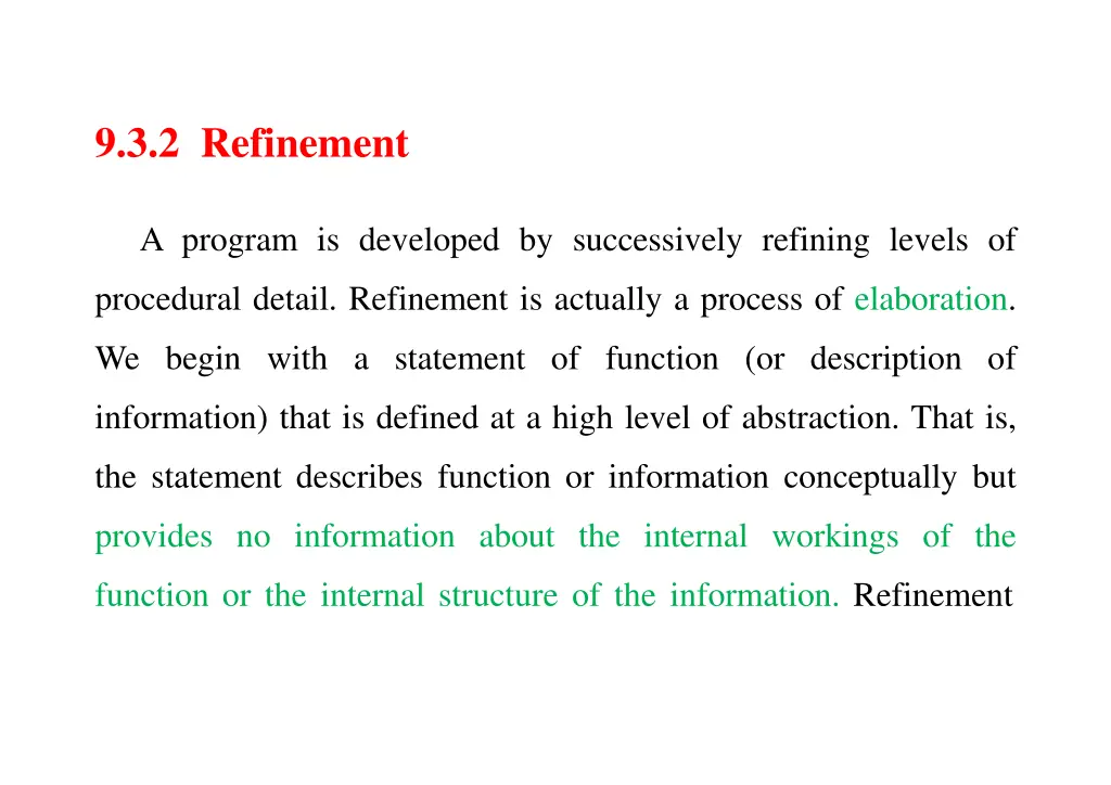 9 3 2 refinement