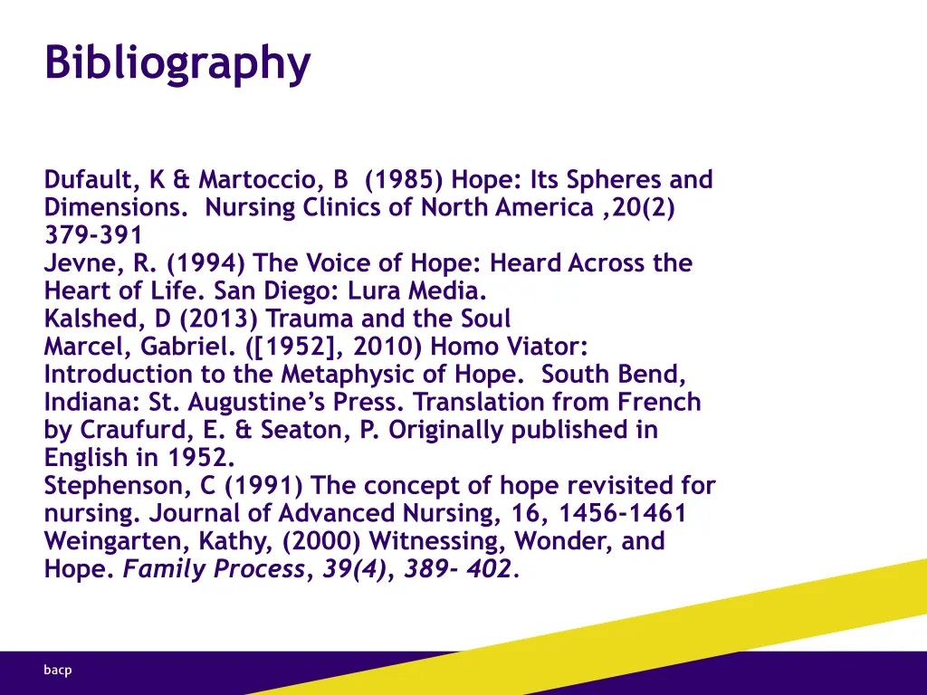 bibliography