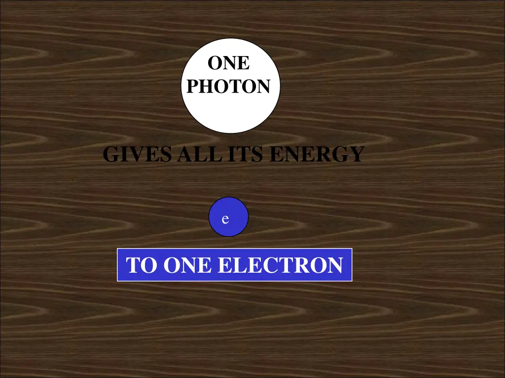 one photon