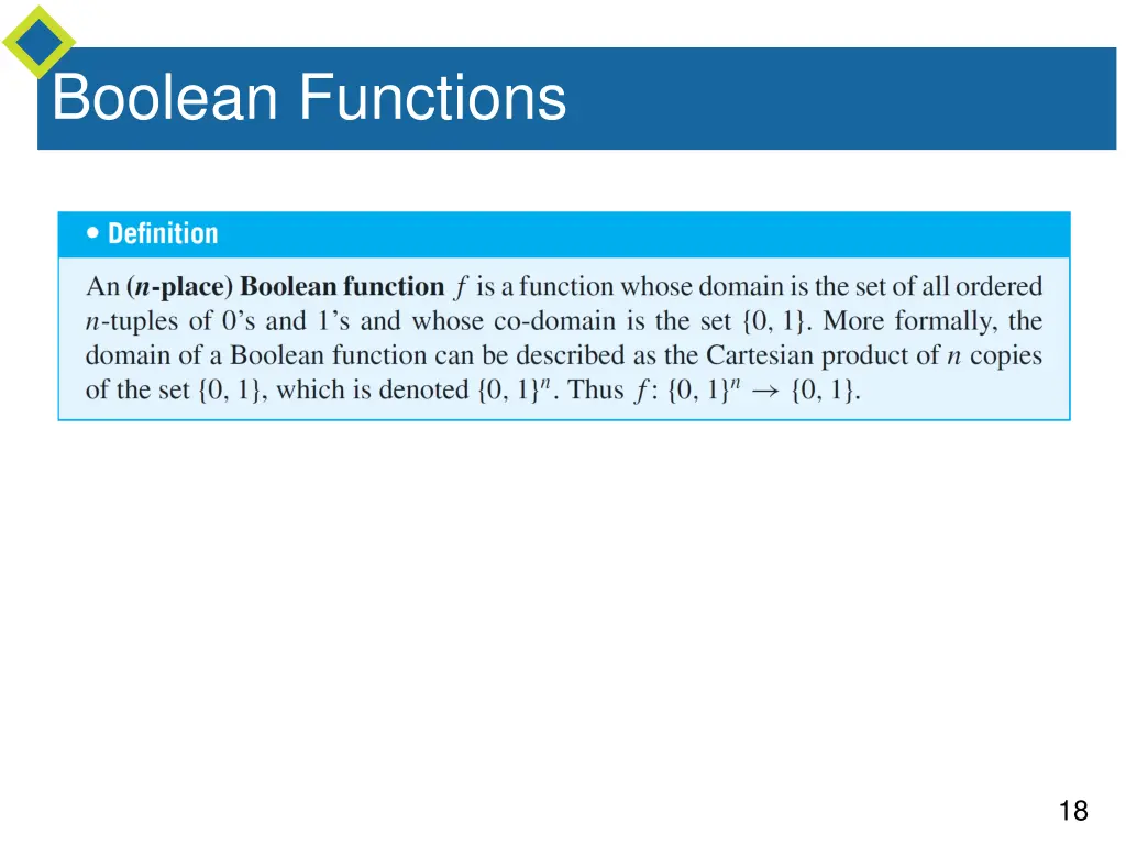 boolean functions