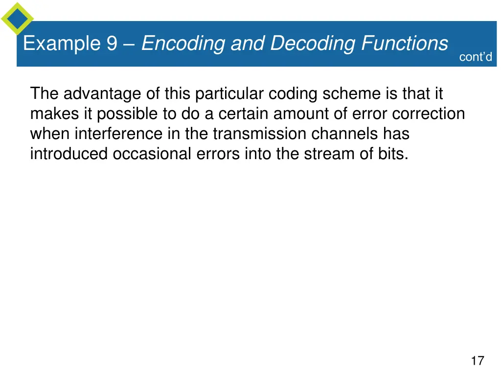 example 9 encoding and decoding functions 2