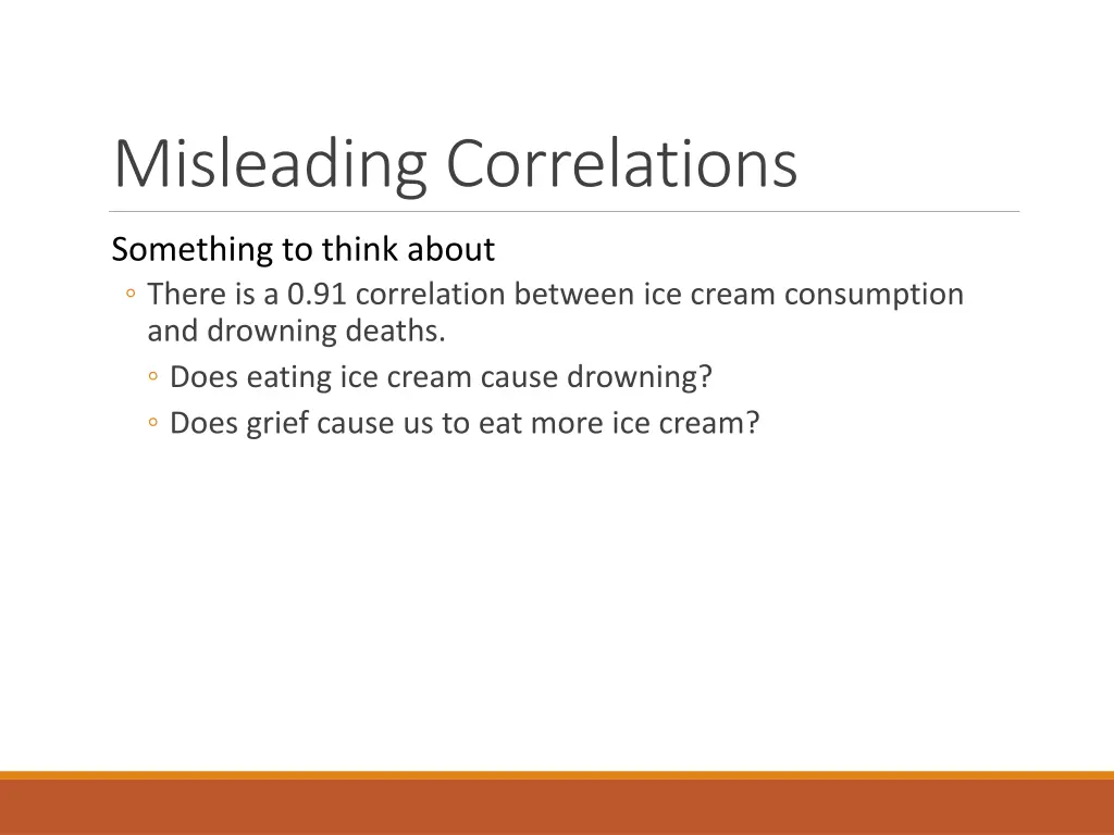 misleading correlations