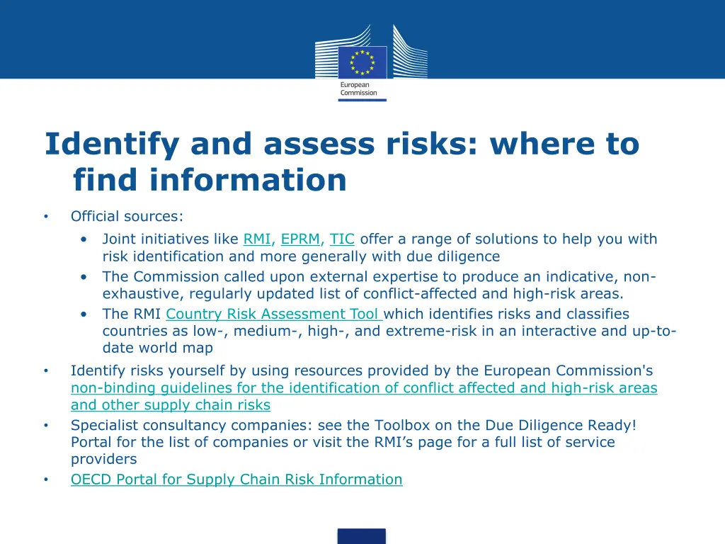 identify and assess risks where to find