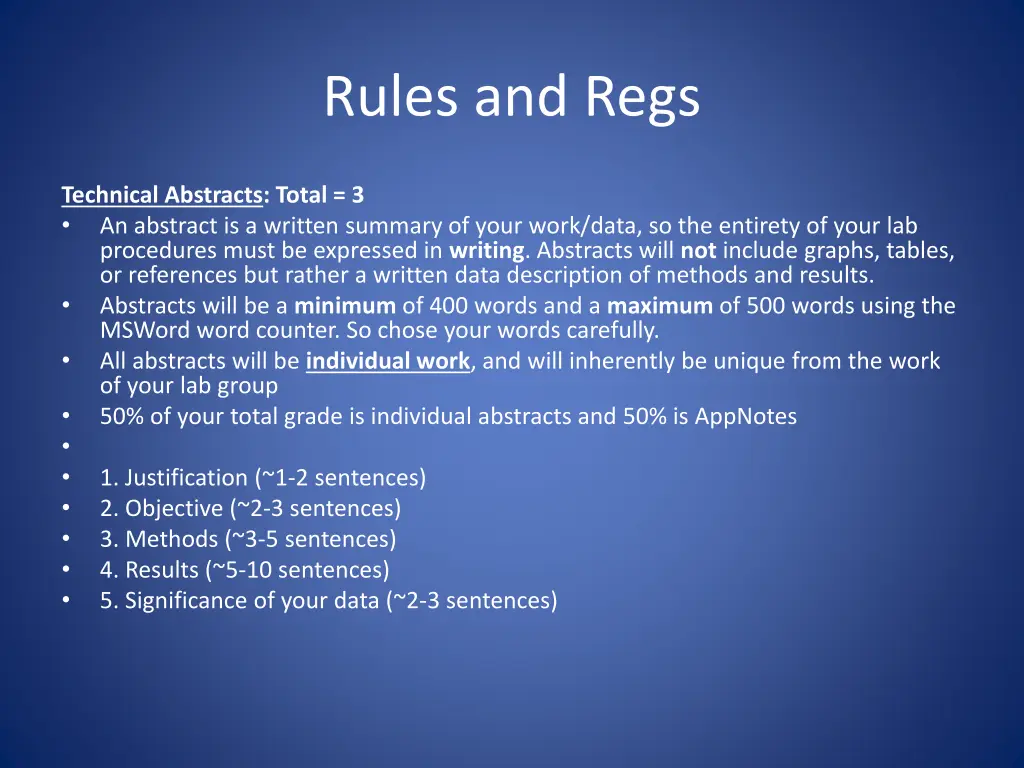 rules and regs 3