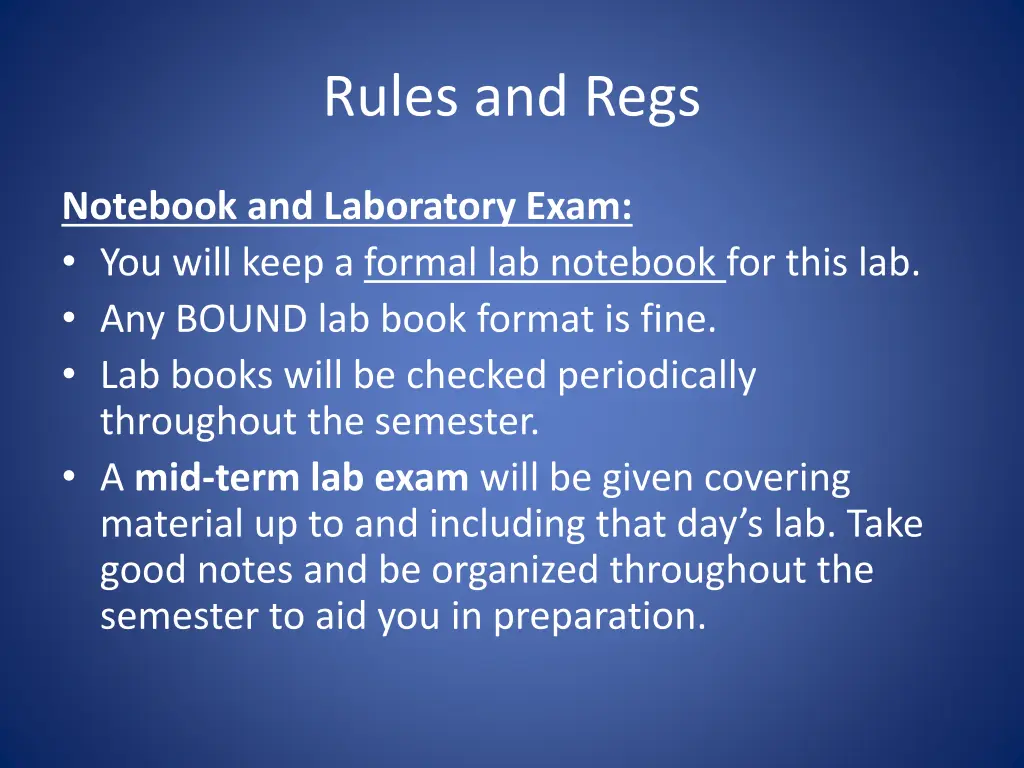 rules and regs 4