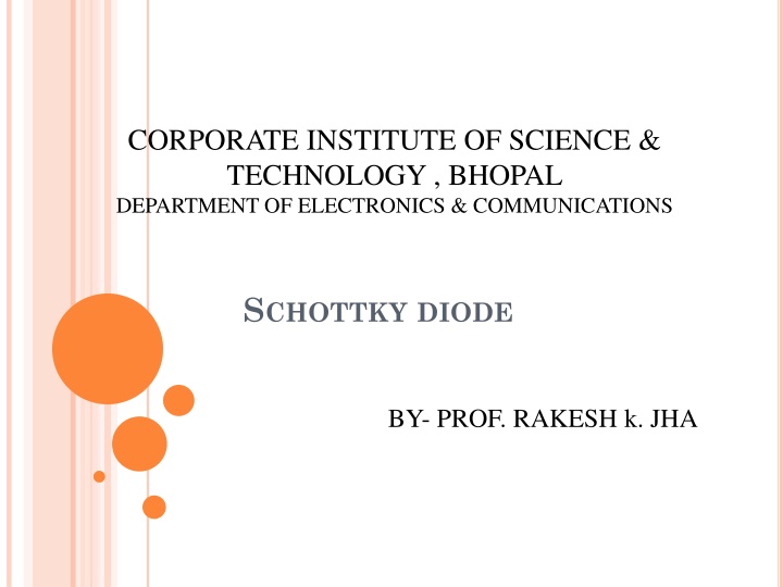 corporate institute of science technology bhopal