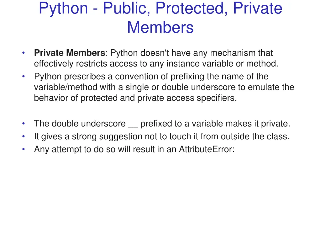 python public protected private members 2