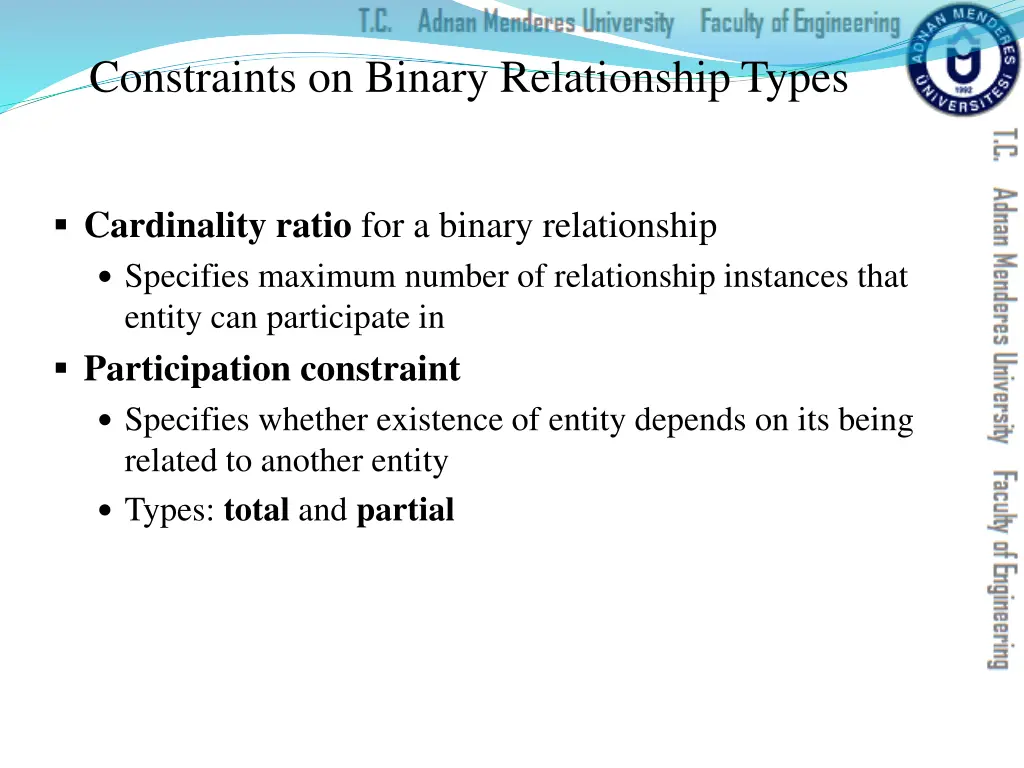 constraints on binary relationship types