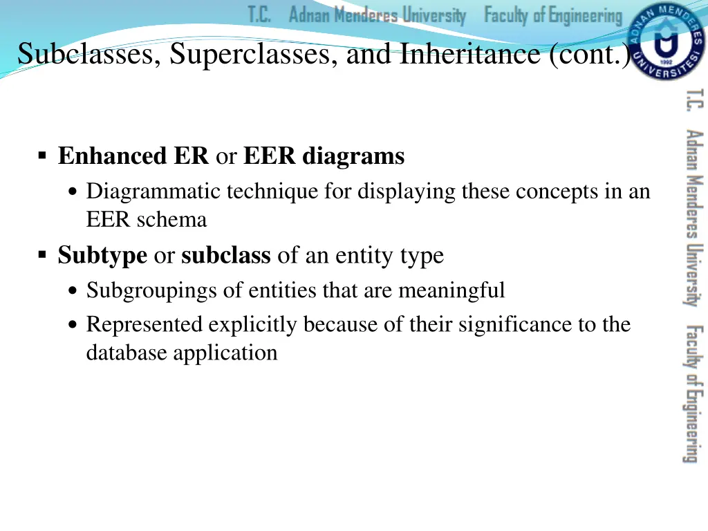 subclasses superclasses and inheritance cont