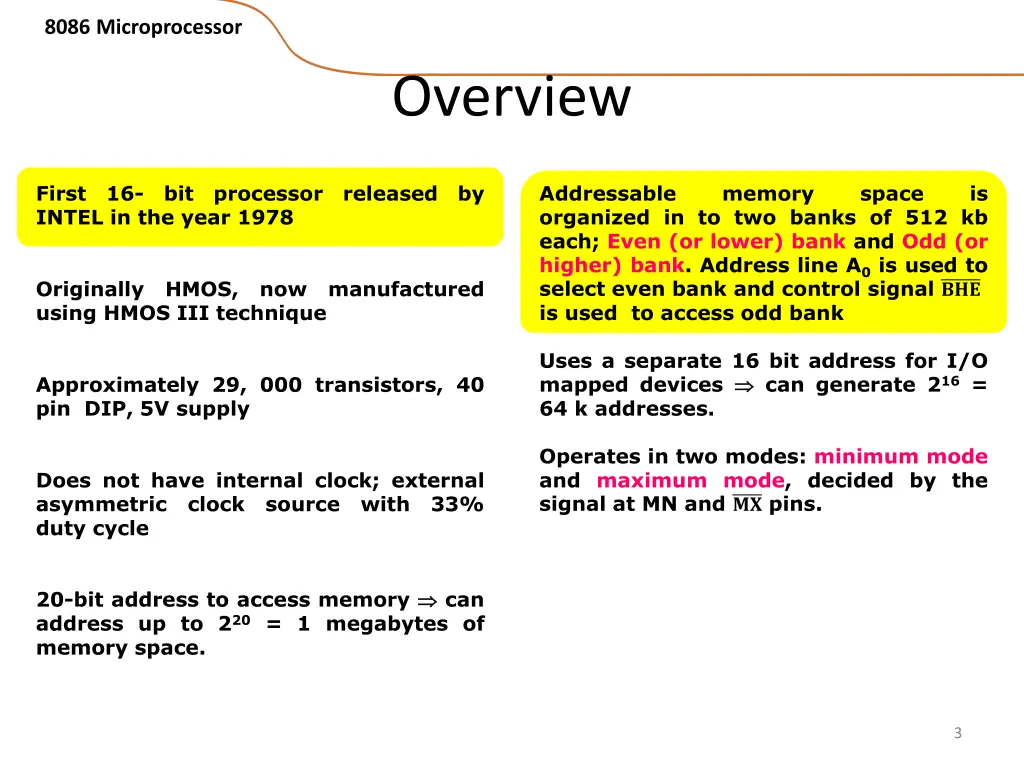 8086 microprocessor 1