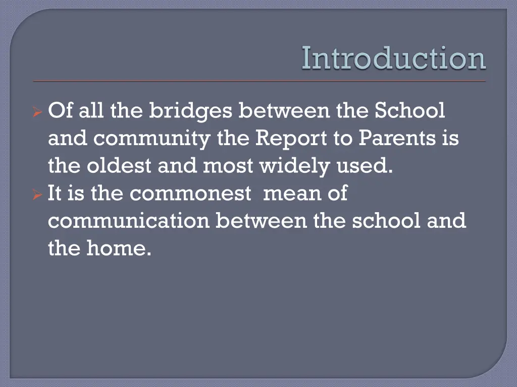 of all the bridges between the school