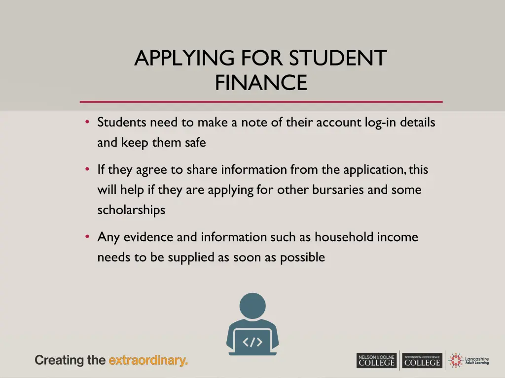 applying for student finance 1