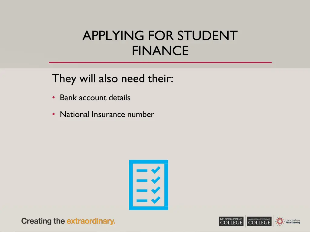 applying for student finance 3