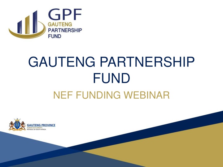 gauteng partnership fund nef funding webinar