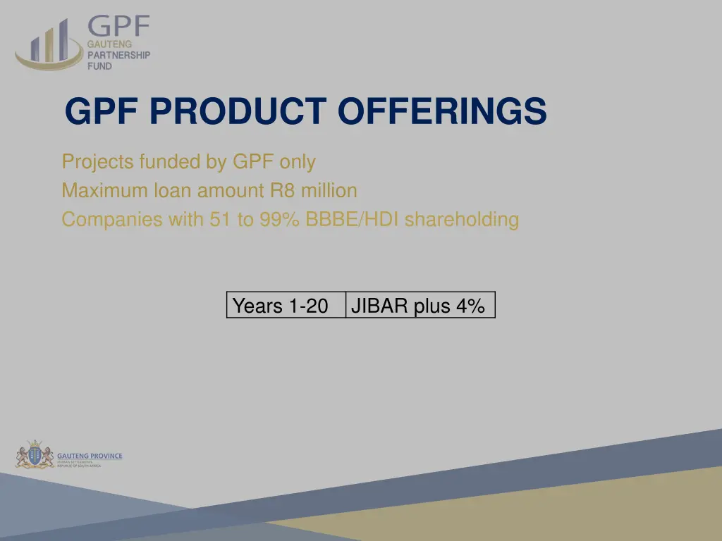 gpf product offerings 1