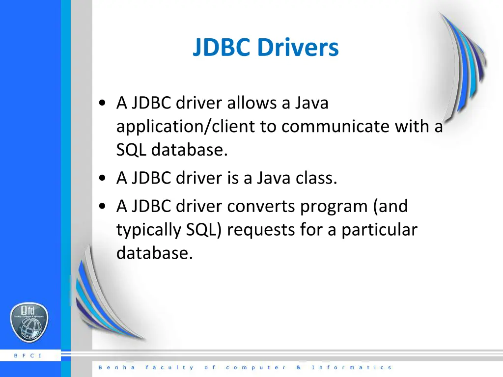 jdbc drivers 1