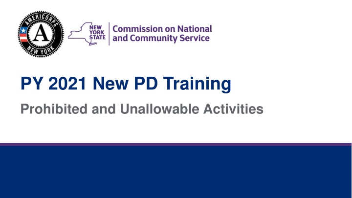 py 2021 new pd training