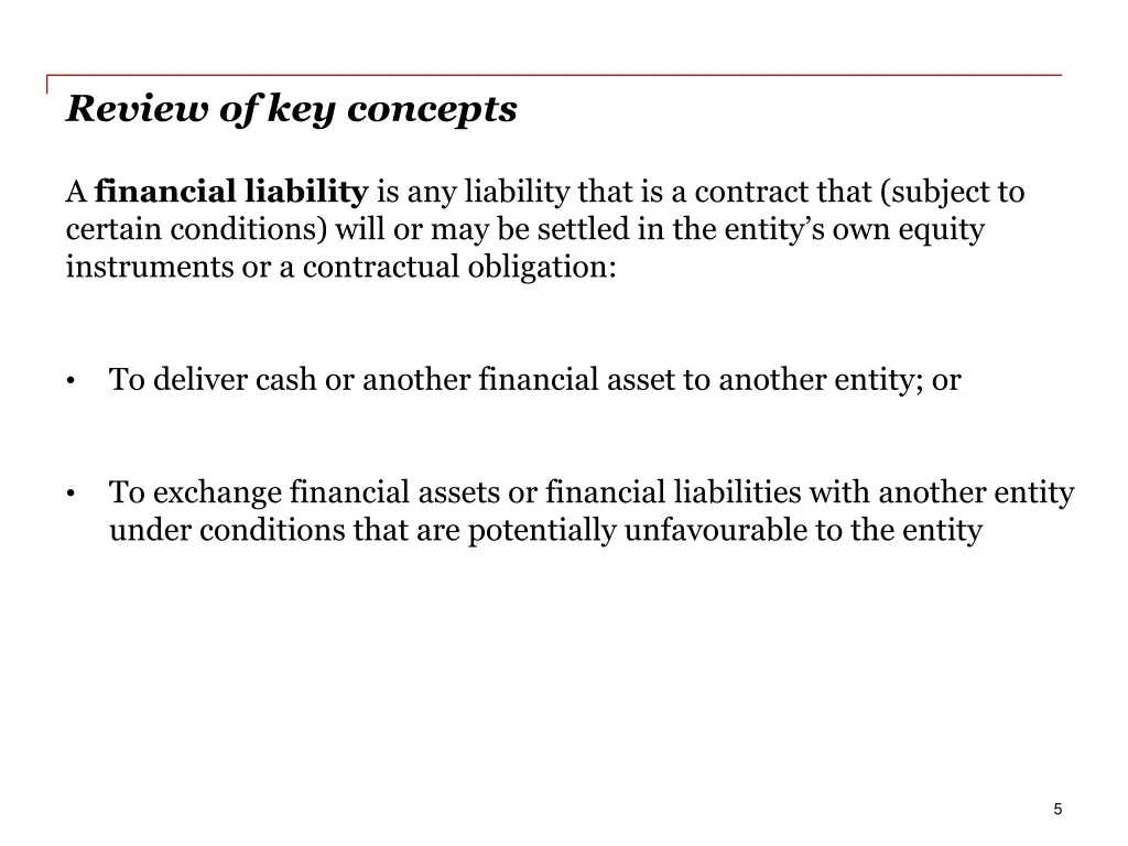 review of key concepts 2