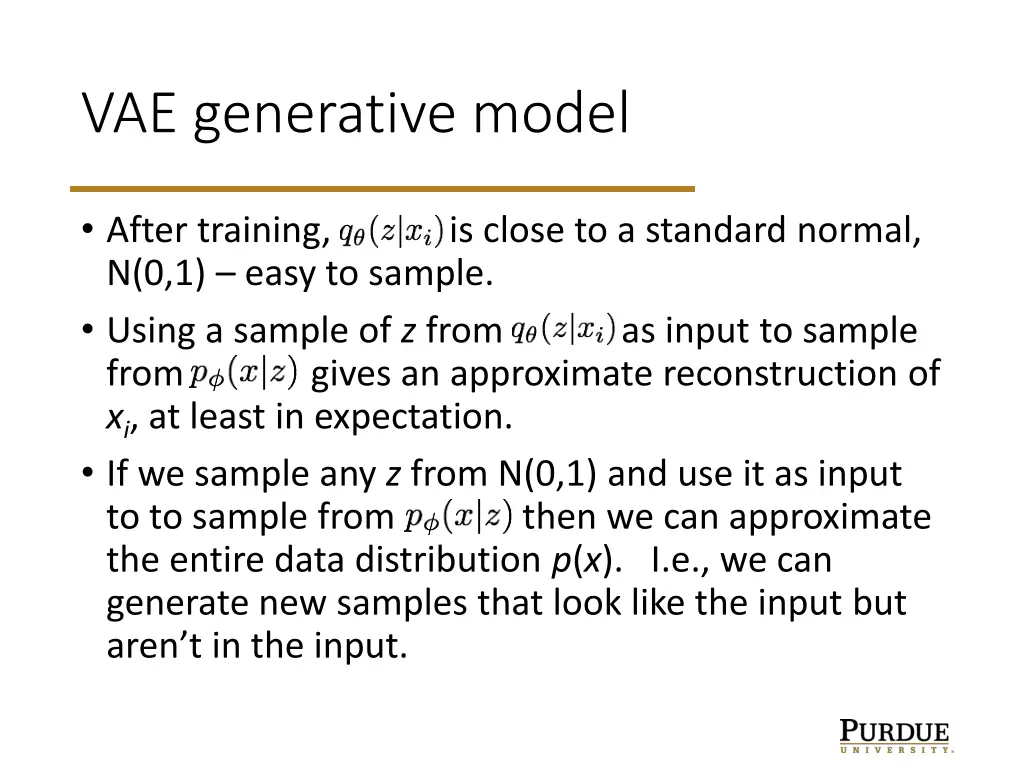 vae generative model