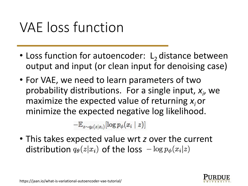 vae loss function