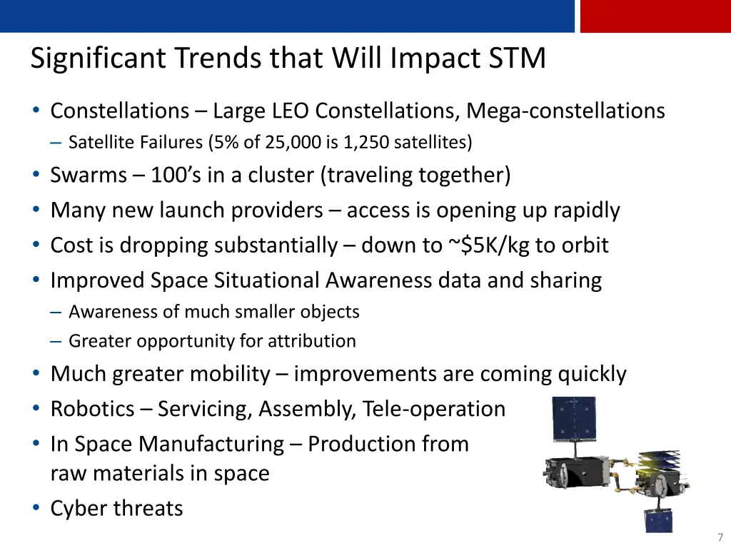 significant trends that will impact stm