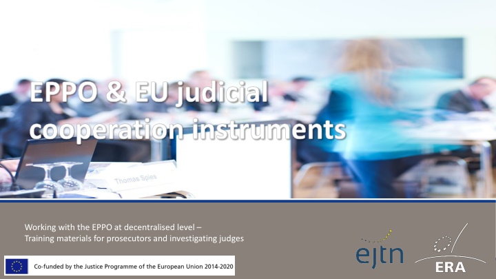 eppo eu judicial cooperation instruments