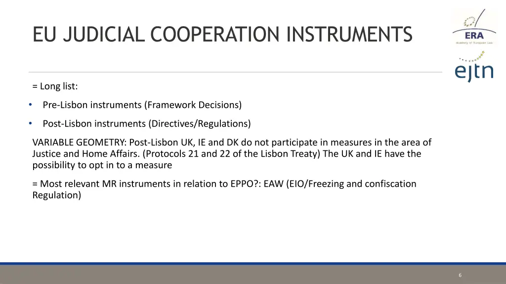 eu judicial cooperation instruments 3