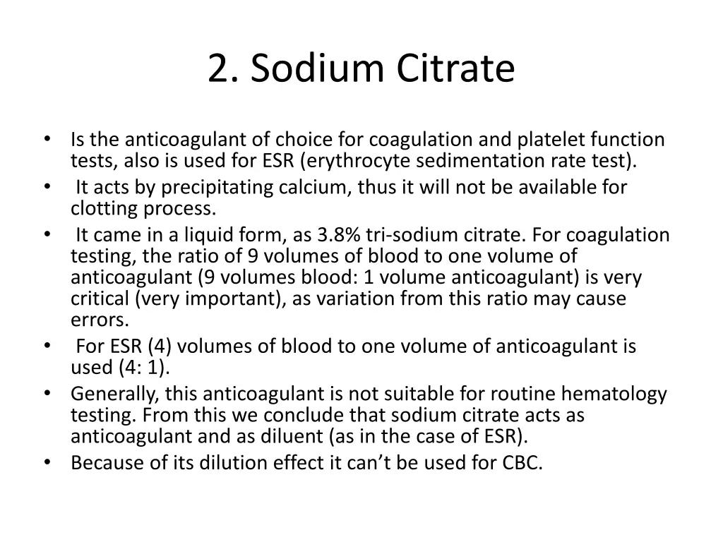 2 sodium citrate