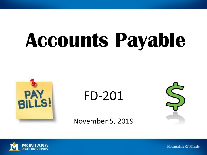 accounts payable