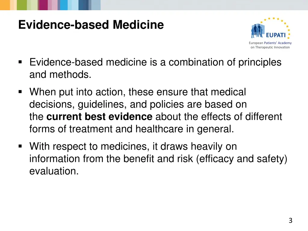 evidence based medicine 1