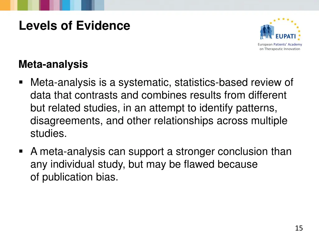 levels of evidence 6