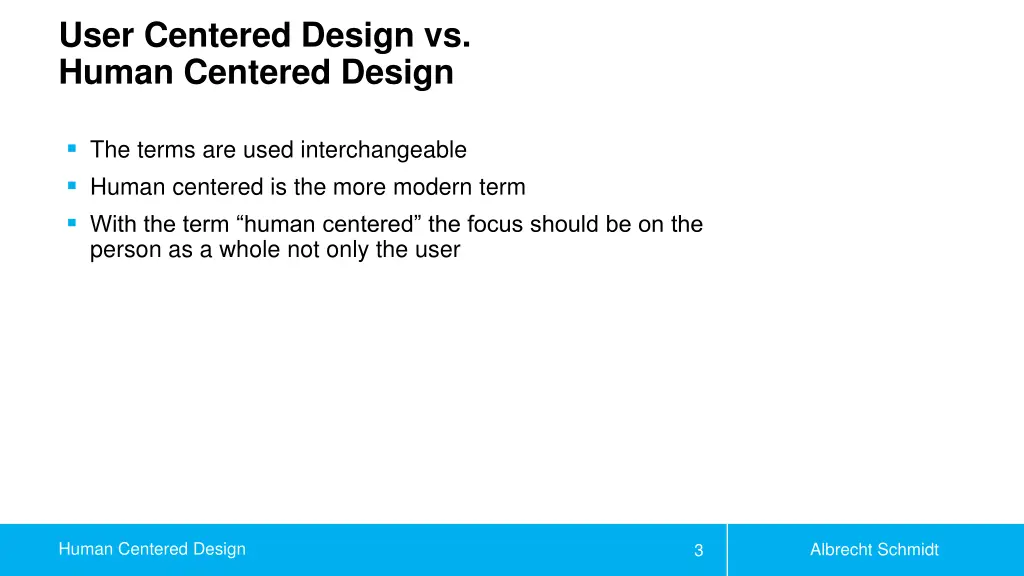 user centered design vs human centered design