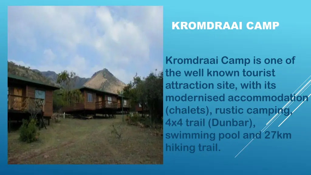 kromdraai camp