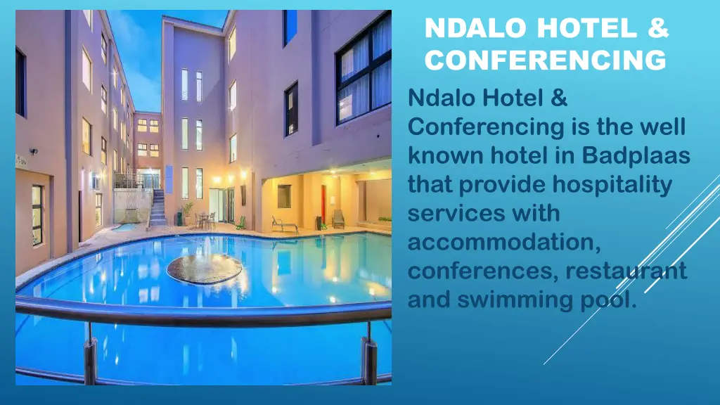 ndalo hotel conferencing ndalo hotel conferencing