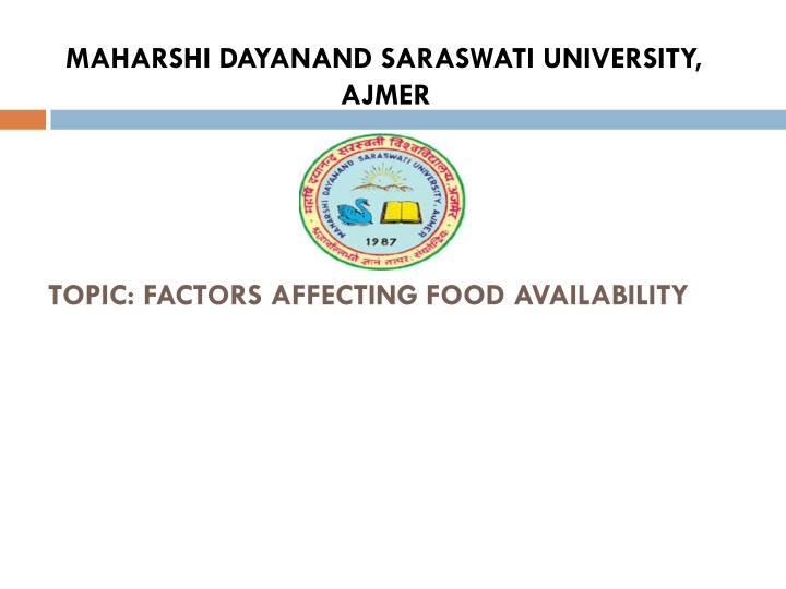 maharshi dayanand saraswati university ajmer