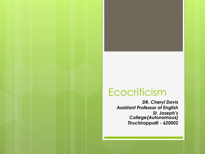 ecocriticism