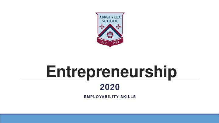 entrepreneurship 2020