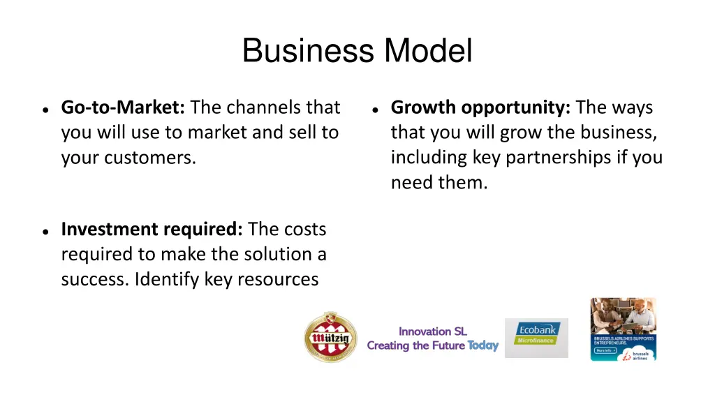 business model