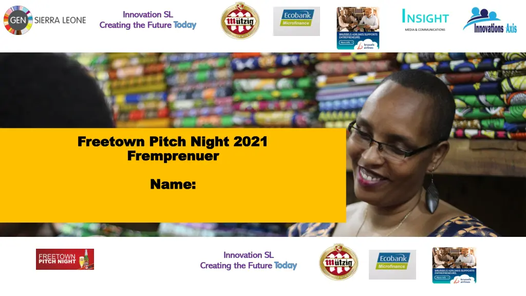 freetown pitch night 2021 freetown pitch night