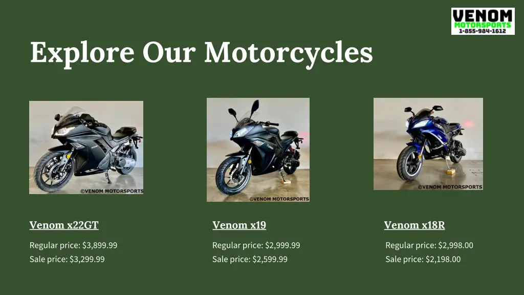 explore our motorcycles