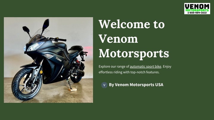 welcome to venom motorsports